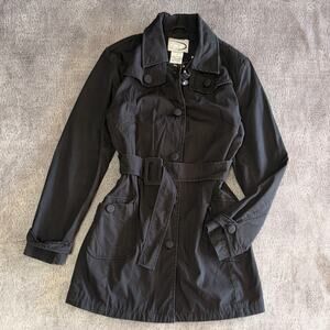 Y2k Rave Utility Coat with Belt